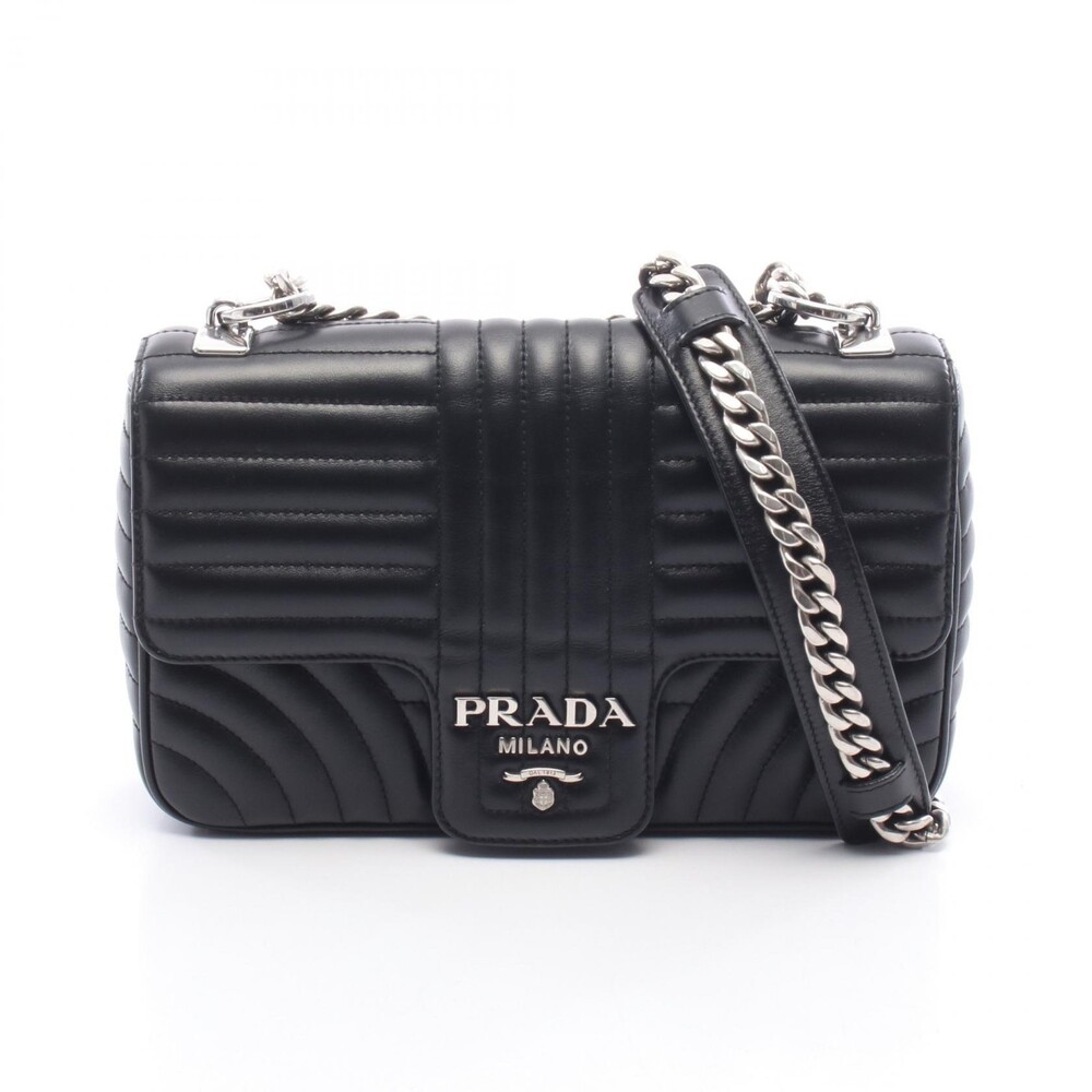 Prada Diagram Chain Shoulder Hand Bag #306567P14B